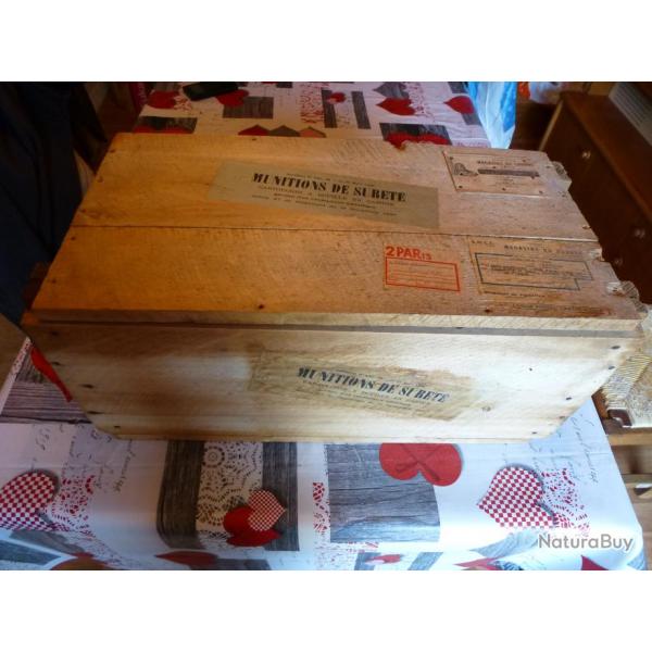 + CAISSE A MUNITION DE SURETE