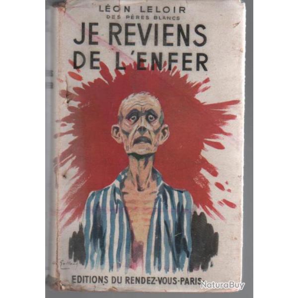 je reviens de l'enfer l�on leloir des p�res blancs , po�mes en style oral