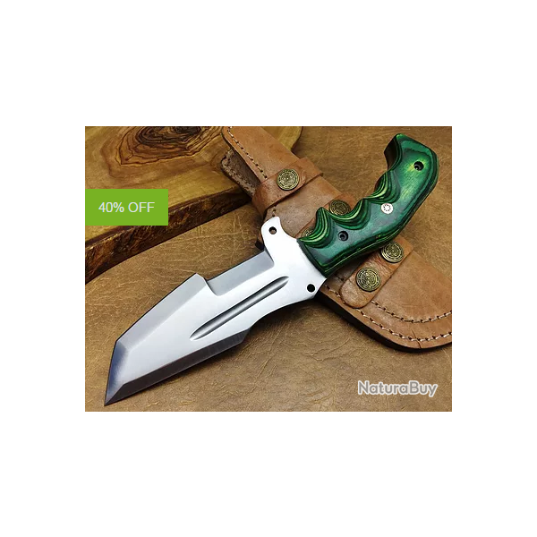 COUTEAU TYPE TRACKER CHASSE CAMPING