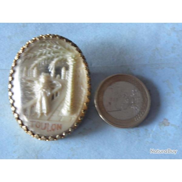 rare antique broche Toulon