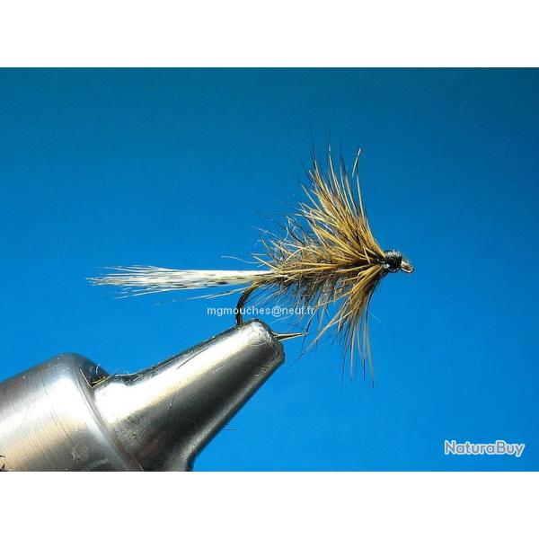 PECHE MOUCHE EMERGENTE - 3 OREILLES DE LIEVRE H16