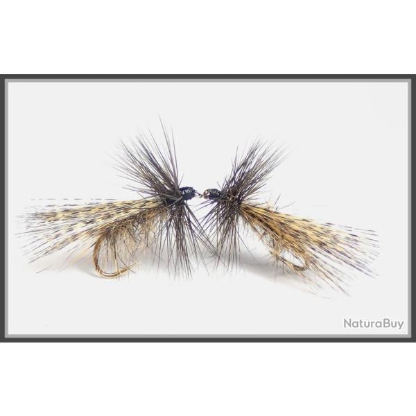 PECHE MOUCHE - 3 SEDGES PARDO H12