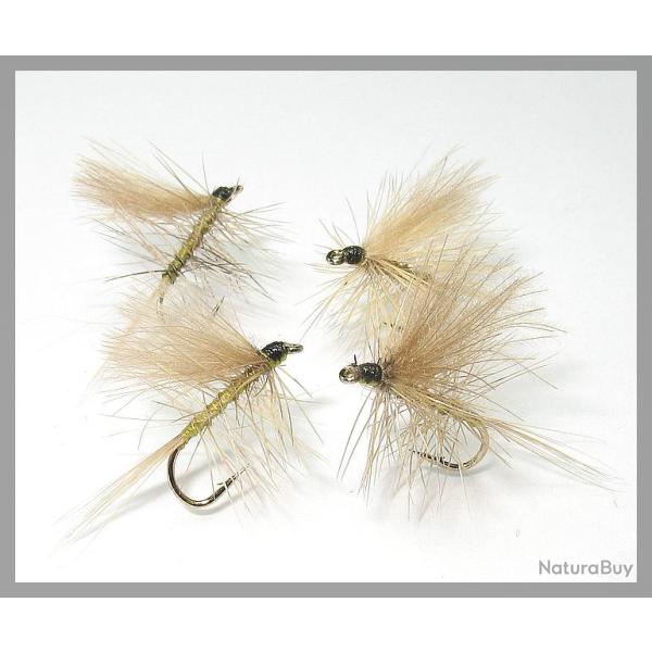 PECHE MOUCHE - 3 PALMERS UNIVERSELS CLAIRS H12