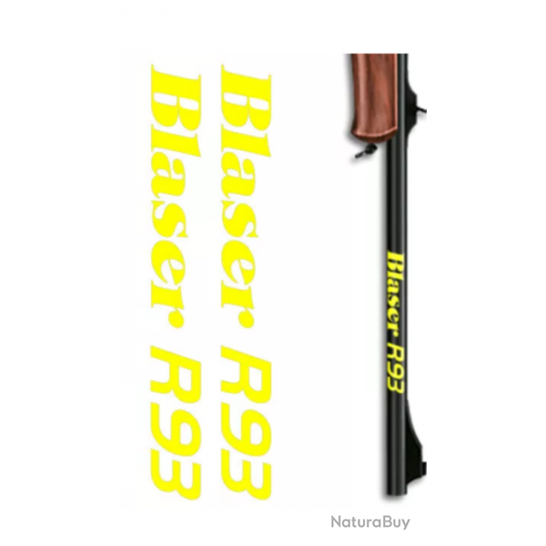 PERSONNALISEZ VOS CANONS DE FUSILS BLASER R93(toutes marques et nombreuses couleurs)