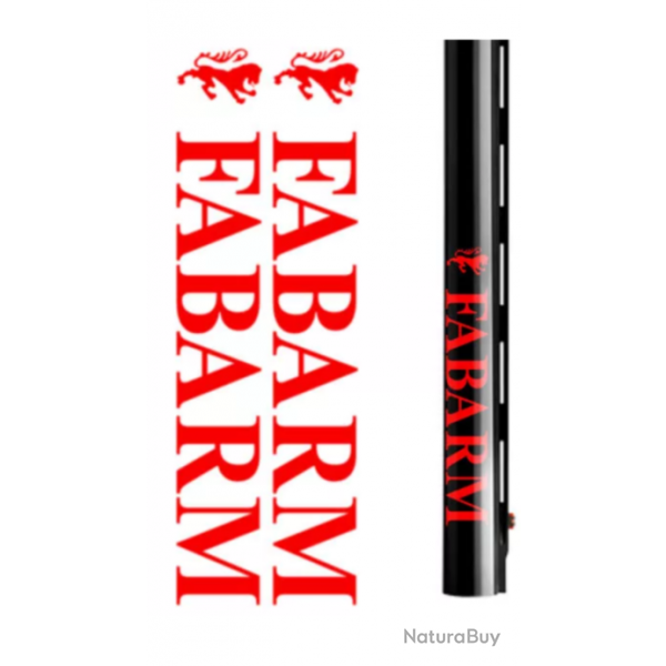 PERSONNALISEZ VOS CANONS DE FUSILS FABARM (toutes marques et nombreuses couleurs)