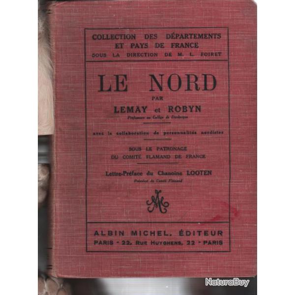 le nord par lemay et robyn 1926 , comit� flamand de france , lille , hazebrouck, dunkerque , cambr�s