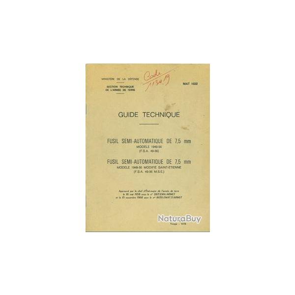 Manuel guide technique Mas 49 - 56 PDF