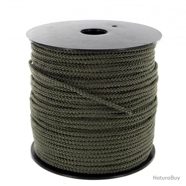 Cordeau imputrescible tress vert - Diam 4 mm - 100 m