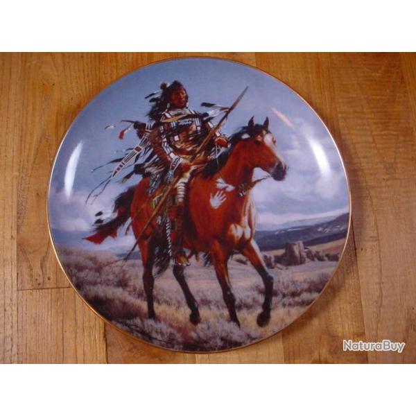 Assiette  indien "PROUD HUNTER"