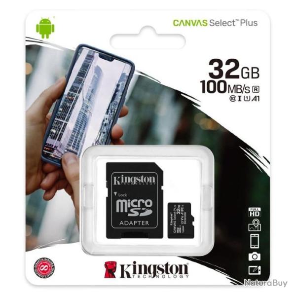 carte micro SD 32Go classe 10