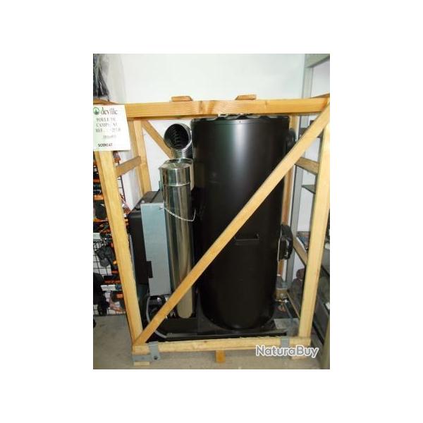 chauffage poele militaire pour tente abri garage hangar