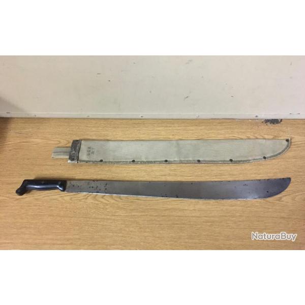 RARE ORIGINAL AUTHENTIQUE US NAVY WW2 MK-1 MACHETTE LEGITIMUS COLLINS 1943 ETUI MK-1 EX CONDITION #2