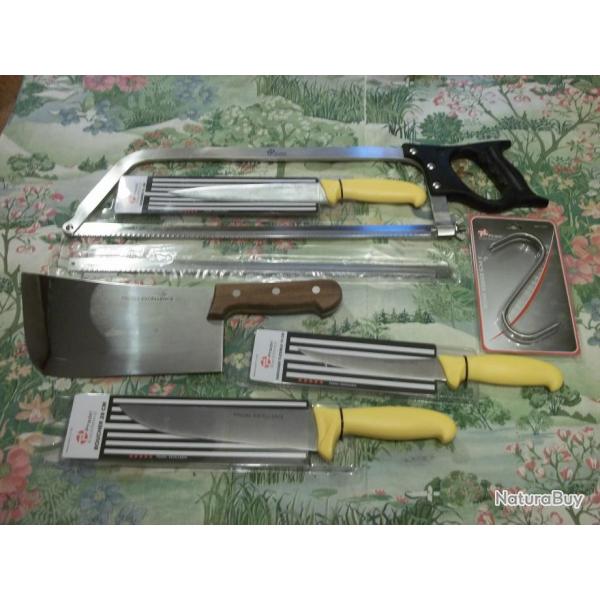 LOT DE DECOUPE DE VIANDE N 2 marque pradel