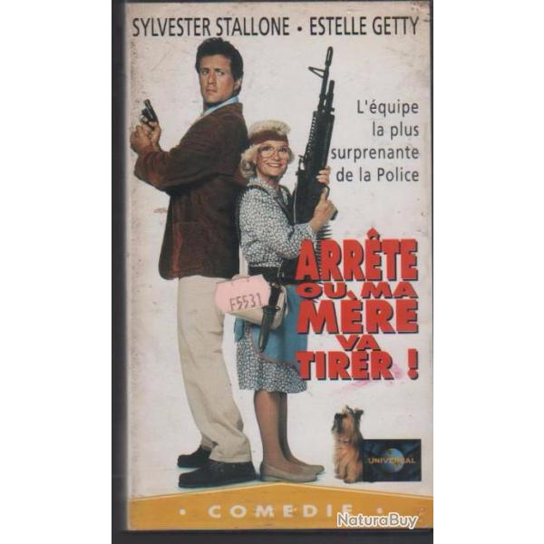arrete ou ma mre va tirer! , vhs comdie , humour , tous publics , sylvester stallone