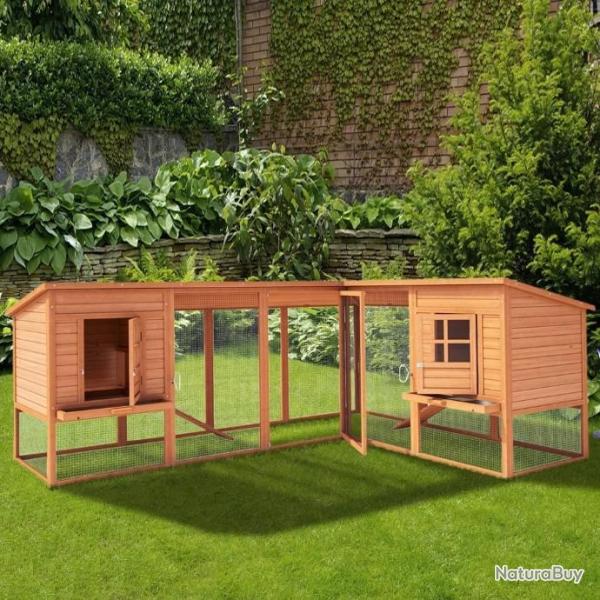 Poulailler GEANT poule caille clapier lapin abri coq volaille pintade XXL cielterre-commerce