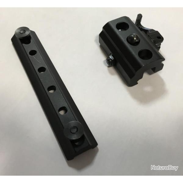 Adaptateur Lensolux pour un bipied