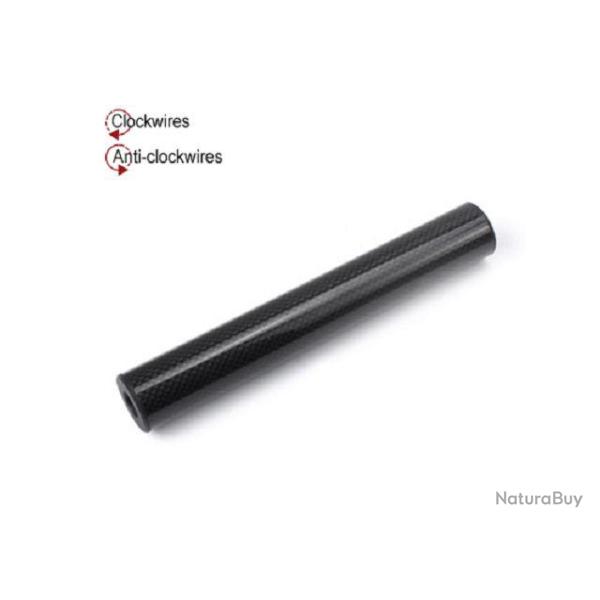 Silencieux 195x30mm Carbone (King Arms)