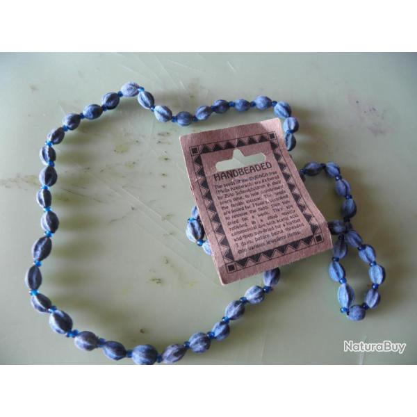 Collier Zulu  base de graines