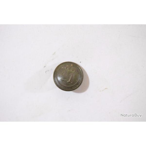 Bouton 41 de ligne 16.5mm (41e r�giment de ligne) Second Empire (B)