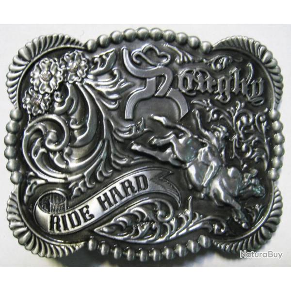 BOUCLE DE CEINTURE RODEO COW BOY  WESTERN - Ref.06