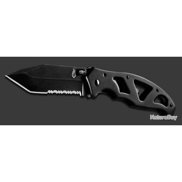 Couteau Gerber Paraframe II Tanto Acier 7Cr17MoV Titane Manche 3Cr13 G1734