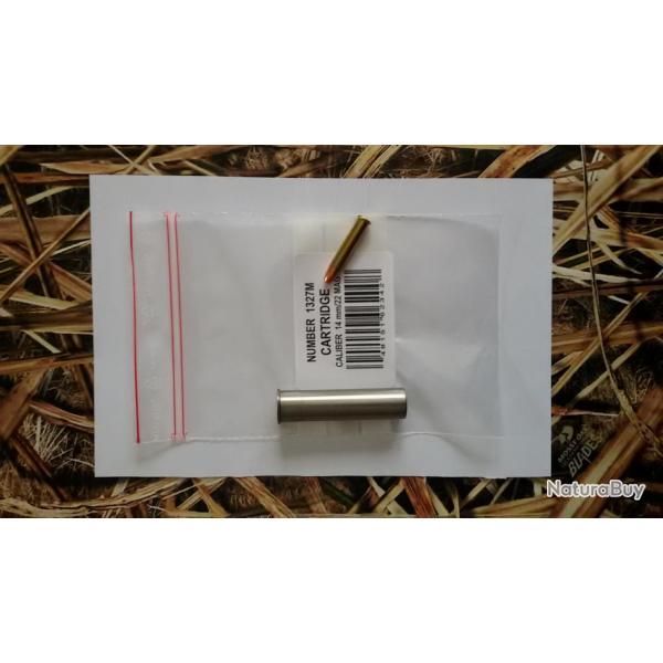 cartouche douille reductrice calibre 14mm/22magnum  en acier