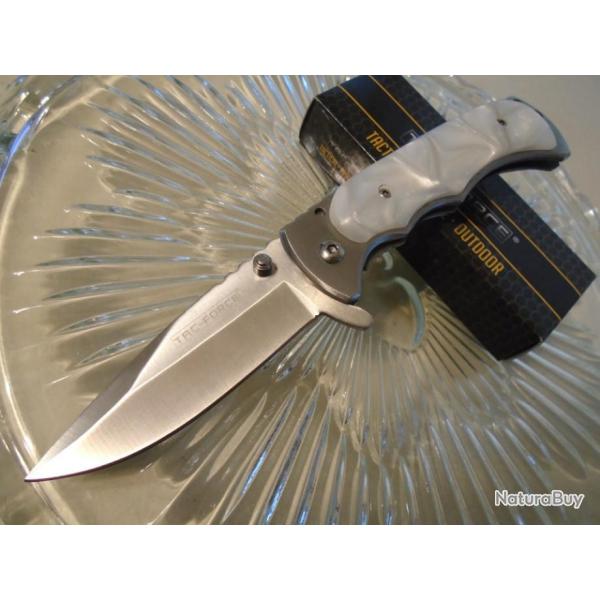 Couteau Tac Force Gentleman Folder A/O Lame Acier Inox Manche Abs TF934WP