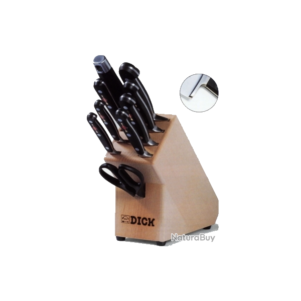 bloc de couteaux 10 pi�ces - Dick Premier