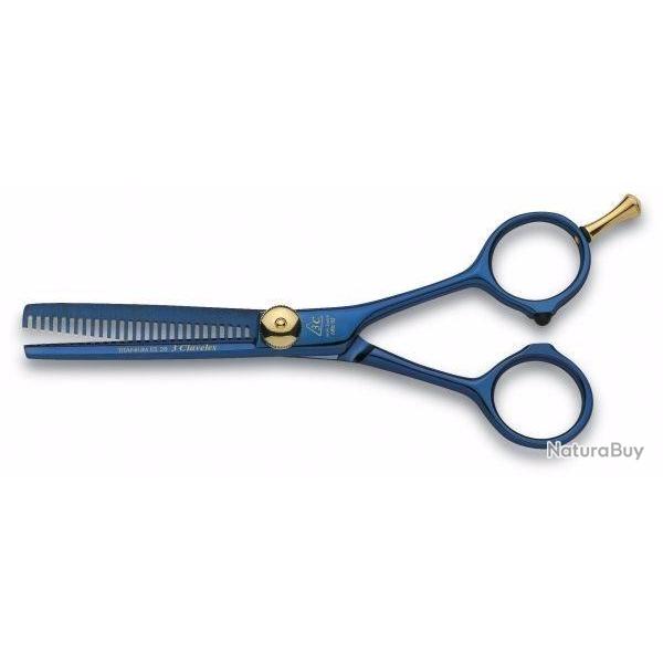 Ciseaux de coiffeur Titanium ES 28 Professional Hi-Tech 3Claveles