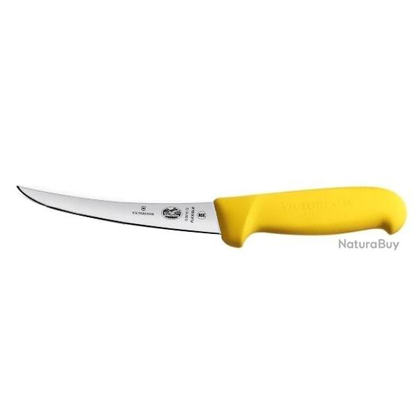 D�sosseur lame courbe flexible 12 cm Victorinox manche jaune