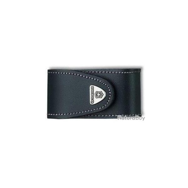 Etui pour couteau suisse Victorinox en cuir noir 4.0521.3