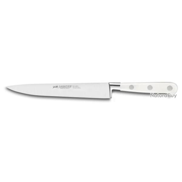 couteau � trancher forg� Lion Sabatier Toque Blanche