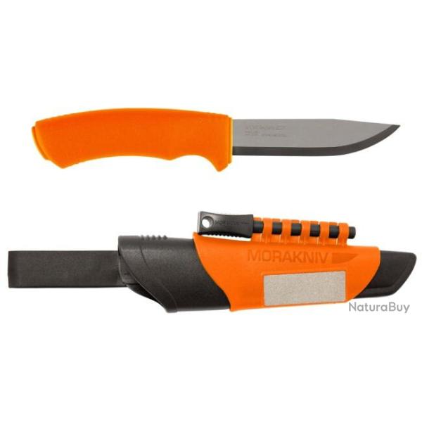 Couteau de survie Mora Bushcraft Survival orange