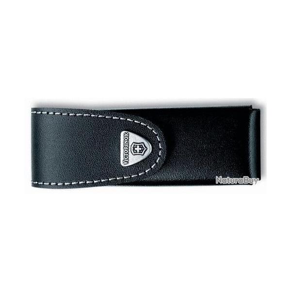 Etui pour couteau suisse Victorinox en cuir noir 4.0524.3