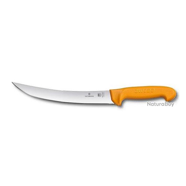 couteau de plot l�ger lame courbe rigide 22 cm Victorinox Swibo