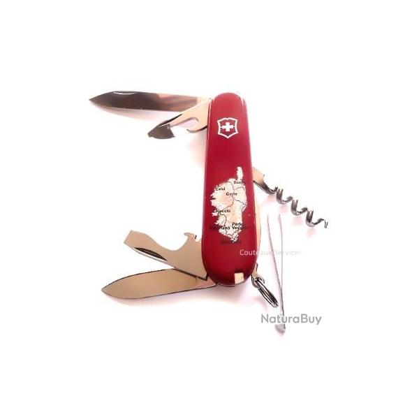 couteau suisse Victorinox Spartan Carte de la Corse 1.3603.13