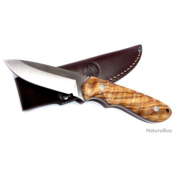 couteau de chasse lame fixe Nieto Viking olivier