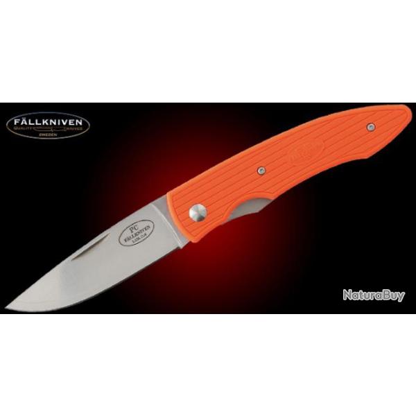 couteau Fallkniven pliant PCSO manche orange