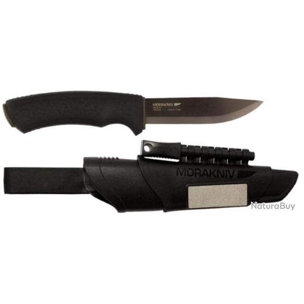 Couteau de survie Mora Bushcraft Survival noir 11742