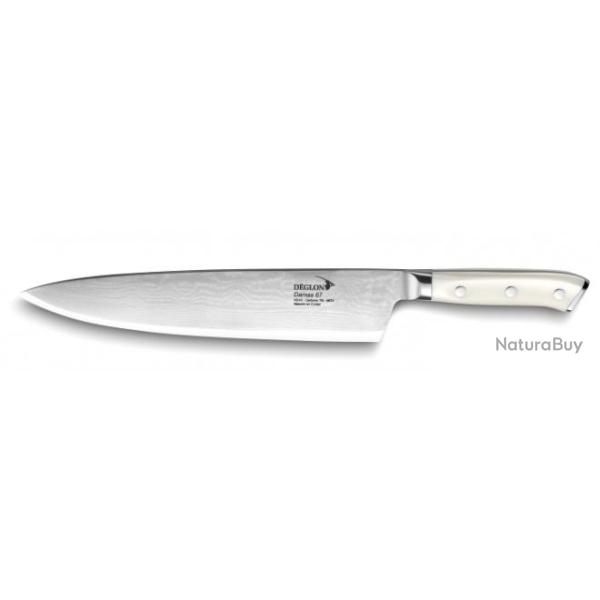 Couteau de chef 25 cm D�glon Damas 67
