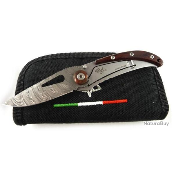 couteau pliant Fox Big Trendy Cocobolo 435DCB