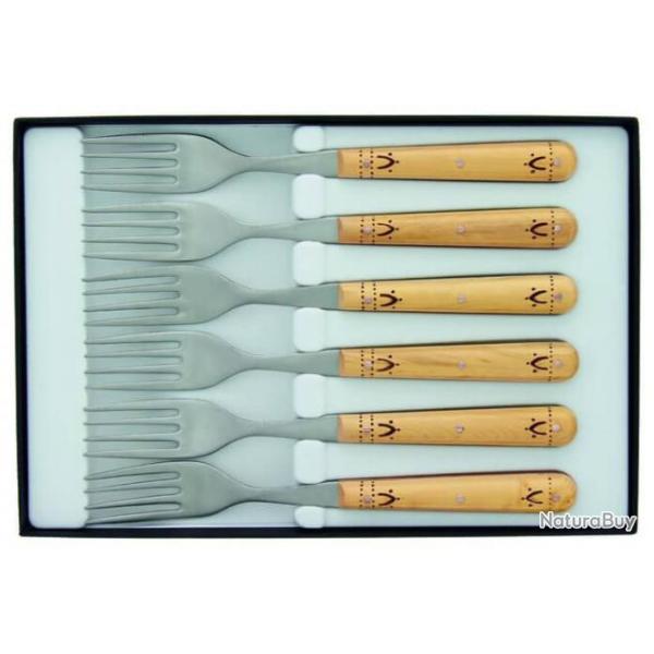 Coffret 6 fourchettes Nontron