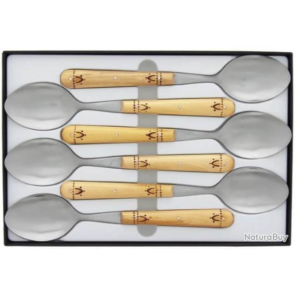 Coffret 6 cuillers Nontron