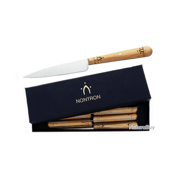 Coffret 6 couteaux de table Nontron
