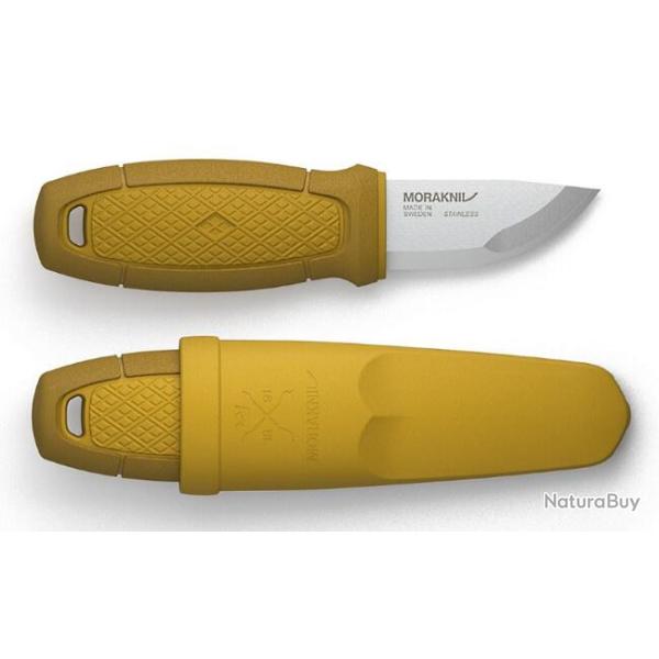 Eldris neck knife Morakniv Jaune