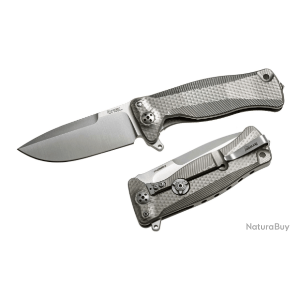 Couteau pliant Lionsteel Titanium gris SR11.G