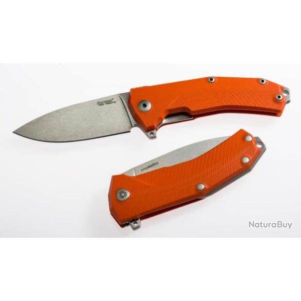 Couteau pliant Lionsteel manche G10 Orange KUR.OR