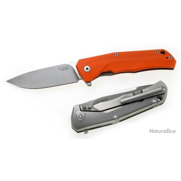Couteau pliant Lionsteel G10 Orange TRE.GOR