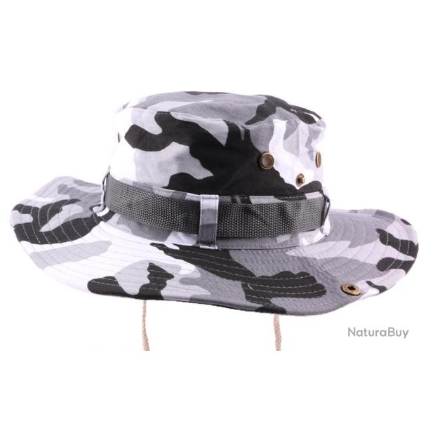 Bob Safari Army Gris avec lien Taille unique Gris