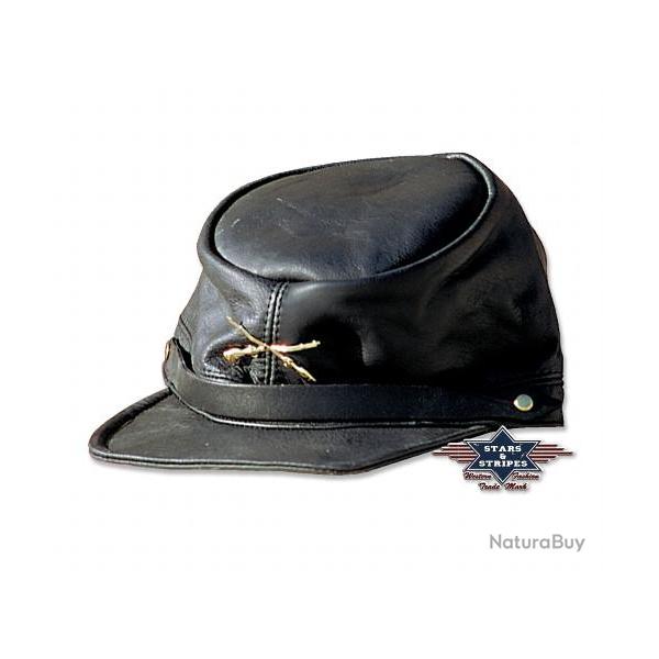 Casquette Cavalerie Nord et Sud en CUIR